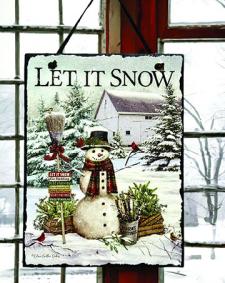 Let It Snow Slate 