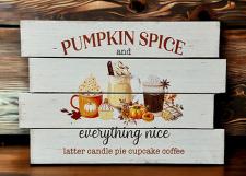 Pumpkin Spice Sign