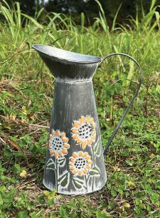 Sunflower Metal Pitcher 