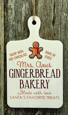 Gingerbread Cutting Board Hanger 