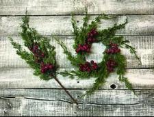 Sparkle Berry Spruce Berry Candle Ring