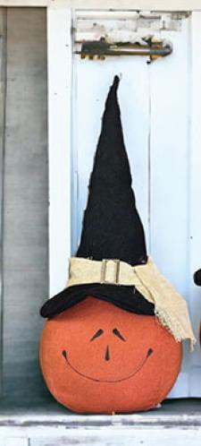 Pumpkin Head Witch Hat Small 